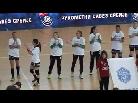 28.05.2016. KUP 2016 / Otvaranje finalne utakmice ZRK Izvor BB - ZRK Medicinar