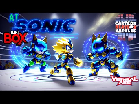 AI Generated Sonic Beatbox - Cartoon Beatbox Battles