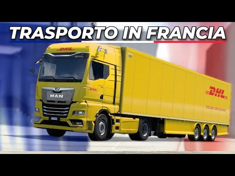 TRASPORTO con MAN TG3 DHL su EURO TRUCK SIMULATOR 2!