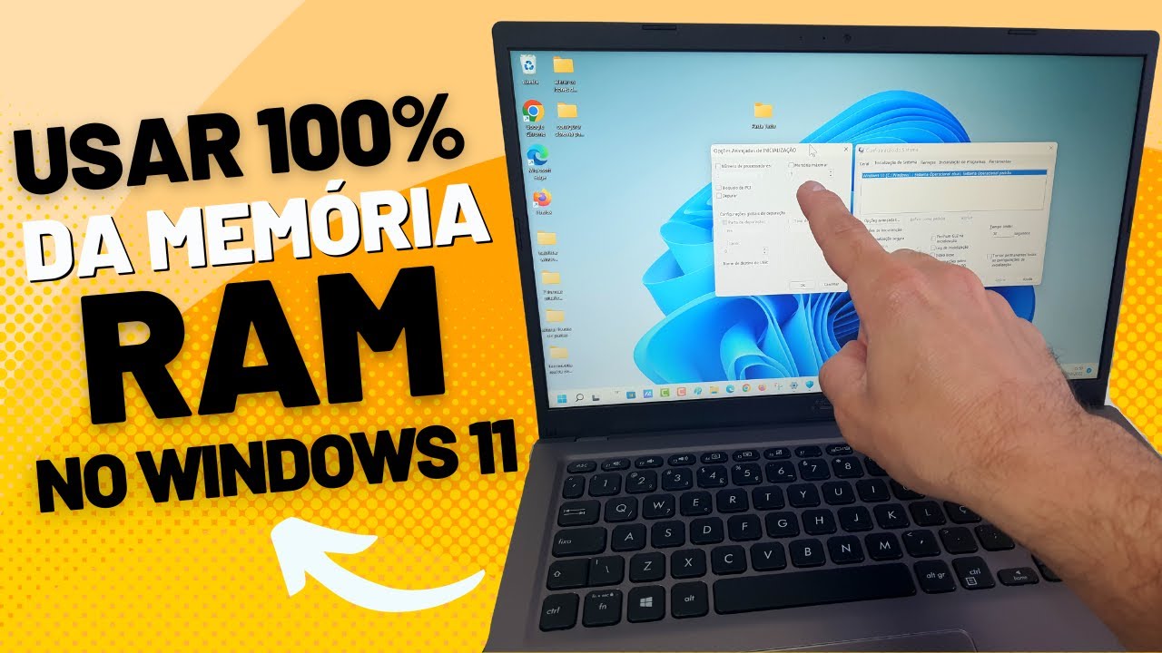 COMO CONFIGURAR O SISTEMA WINDOWS 11 PARA USAR 100% DA MEMÓRIA RAM