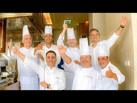 LIVE: Cooking 8 Lebanese Dishes with 6 Skilled Chefs at Hotel Phoenicia Beirut