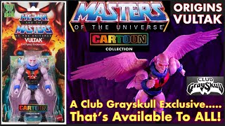 MOTU ORIGINS VULTAK - A Club Grayskull Exclusive…..That’s Available To ALL!