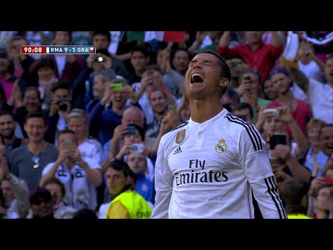 Cristiano Ronaldo 5 GOALS vs Granada La Liga Home (05/04/15) | HD 1080i