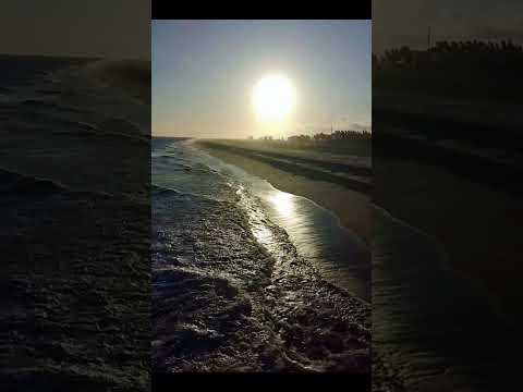 por do sol em Barra do Furado, Quissamã RJ.