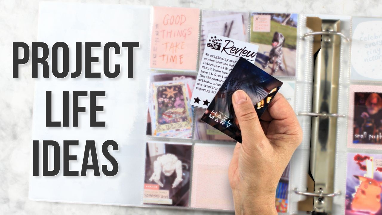 Documenting TV & Movies in Project Life - Memory Keeping