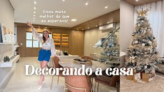 DECORAÇÃO DE NATAL 2024 🎄 DECORANDO A CASA E ÁRVORE