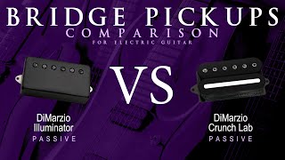 Video thumbnail for DiMarzio ILLUMINATOR vs CRUNCH LAB - Passive Bridge Guitar Pickup Comparison Tone Demo by Mike Stamper