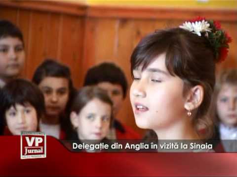 Delegaţie din Anglia în vizită la Sinaia