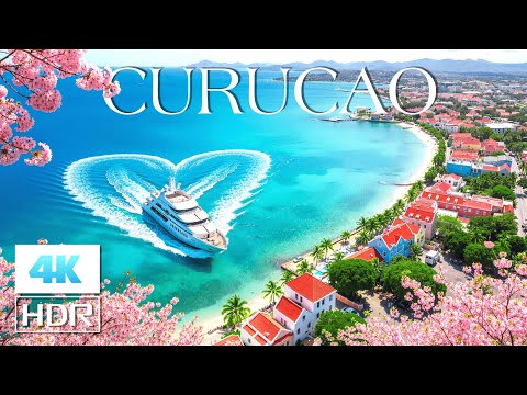 CURAÇAO 4K Travel Film 🇨🇼 | Hidden Paradise, Tropical Beaches, Turquoise Water & Deep House