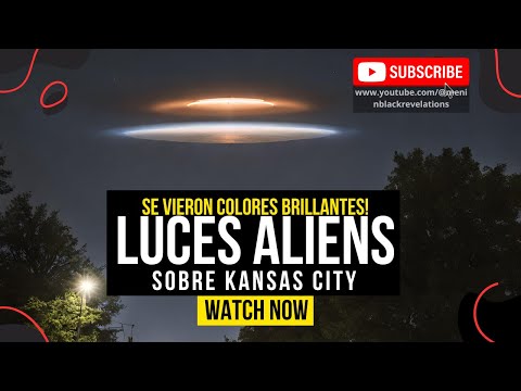 STRANGE UFO LIGTHS OVER KANSAS CITY