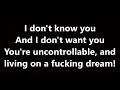 five finger death punch - let this go (lyrics)