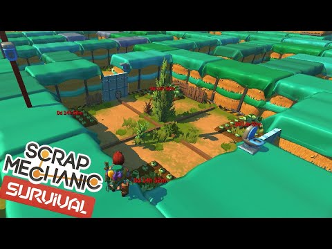 Why you should probably build your farm HERE! Scrap Mechanic Survival