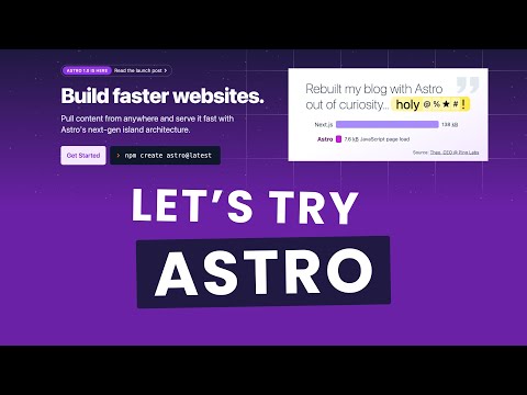 I Try Astro For the First Time!