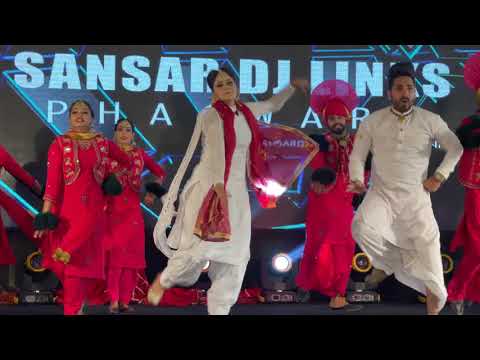 PUNJABI CULTURE DANCE GROUP 2021 | SANSAR DJ LINKS PHAGWARA | PUNJABI FAMLIY WEDDING SHOW 2021