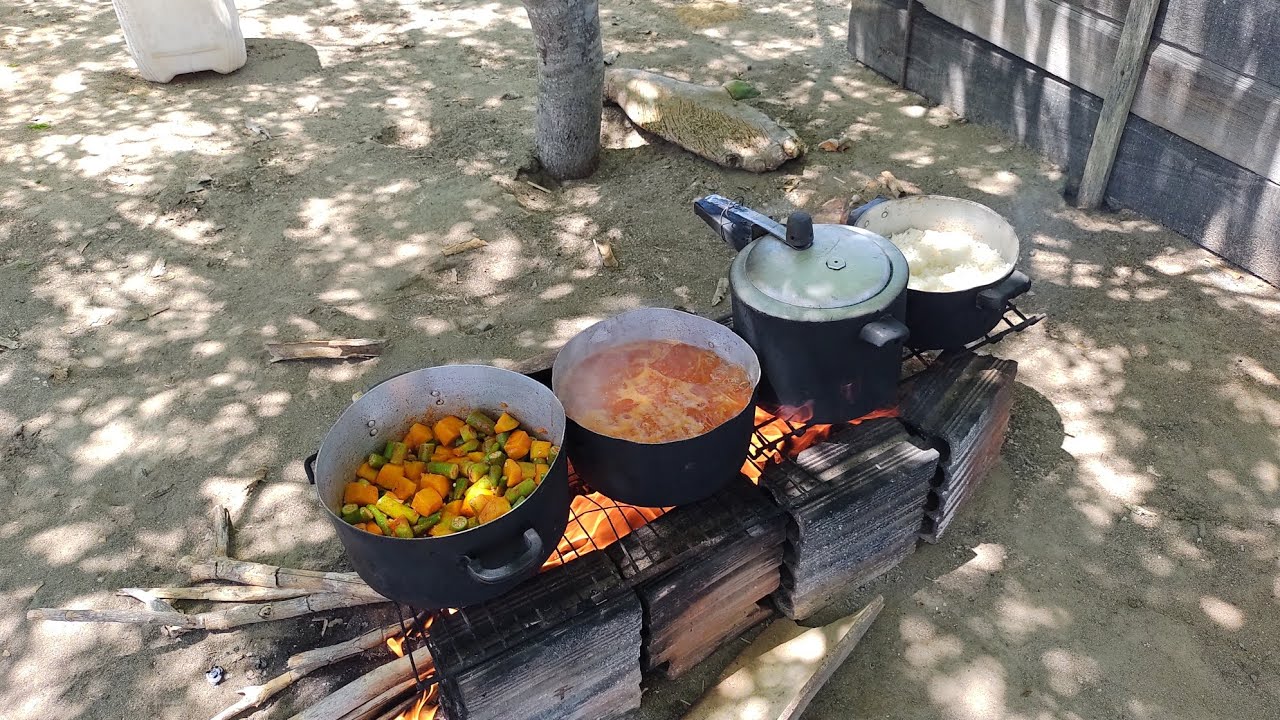 DOMINGO NA ROÇA ALMOÇO DE GALINHA CAIPIRA FAROFA DE CUSCUZ E CAFÉ DA TARDE| NOSSA REALIDADE
