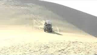 preview picture of video 'Met de zandbuggy door de woestijn bij Huacachina'