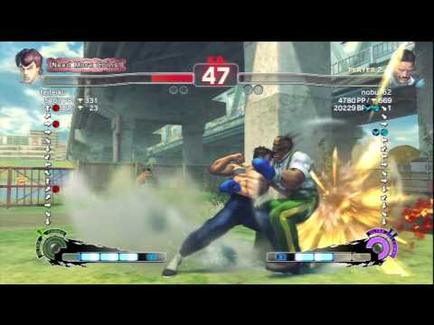 teiteiku [Fei Long] Vs nobu-62 [Dudley] SSF4 AE Japanese Online Ranked Matches - PSN