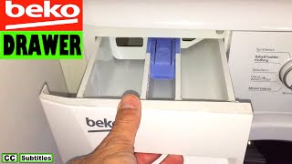 How to remove Dispenser Drawer on Beko Washing Machine