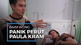 Baim Wong Panik Ketahui Istrinya Paula Verhoeven Alami Kram Perut hingga Sesak Napas