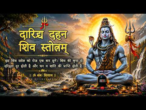 Daridrya Dahana Shiva Stotram | दारिद्र्य दहन शिव स्तोत्रम् | Shiva bhajan