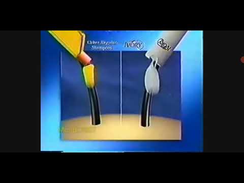 NEW! Ivory Ultra Mild Shampoo and Conditioner TV Commercial | 1995 30's