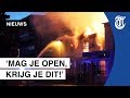 Horecazaken Hoogeveen volledig uitgebrand