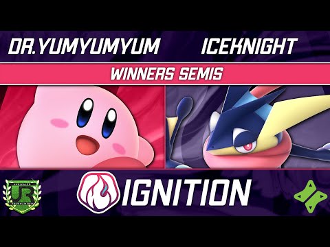 Dr.YumYumYum (Kirby) vs IceKnight (Greninja) - Ignition 281 WINNERS SEMIS
