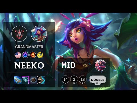 Neeko Mid vs Irelia - NA Grandmaster Patch 10.19