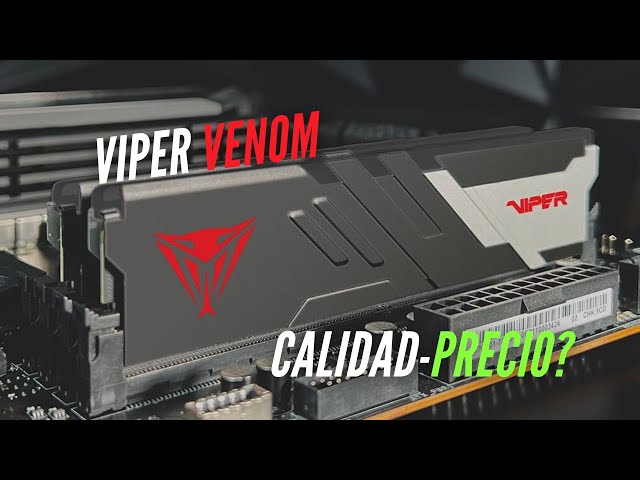 Vídeo relacionado con Patriot Viper Venom DDR5 de 32 GB (2 x 16 GB) a 6000 MT/s UDIMM para Juegos de Escritorio - Kit de Memoria PVV532G600C30K