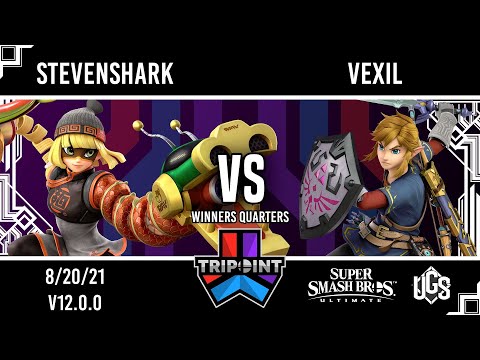 Tripoint Smash 110 - Winners Quarters - stevenshark(Min Min) Vs. Vexil(Link)