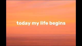 Today My Life Begins - Bruno Mars (Lyrics Video) ||| Song Lyrics