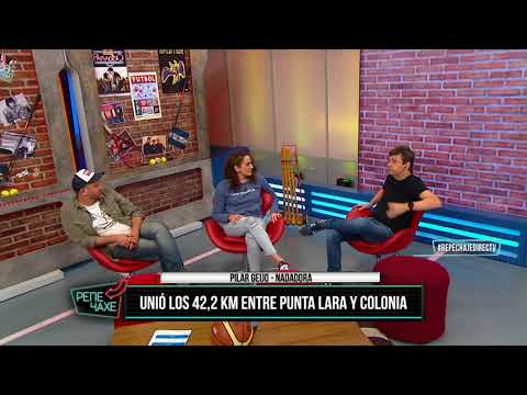 Pilar Geijo, nadadora de aguas abiertas, en REPECHAJE