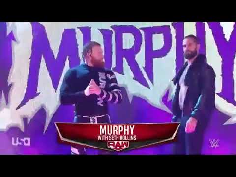 Drew McIntyre vs Buddy Murphy | Seth Rollins Attack Buddy Murphy Becky Rollins