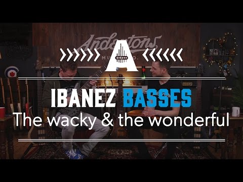 Wacky & Wonderful Ibanez Basses - All About the Bass