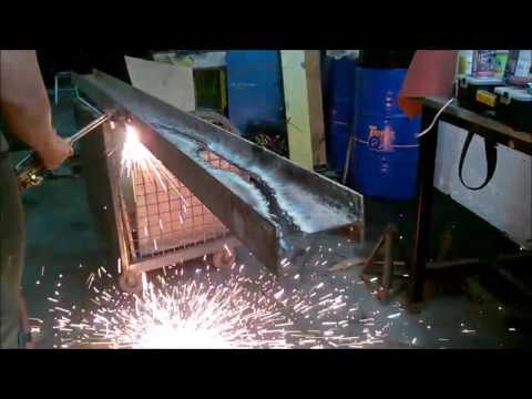 DIY Dana 35 axle truss and welded diff