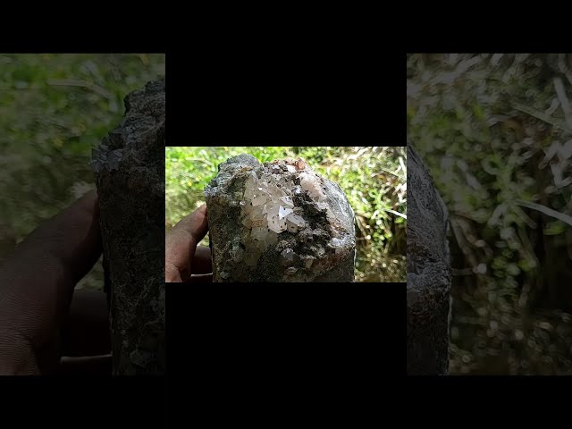Vídeo relacionado con Geoda drusa de Cuarzo Blanco, Grupo de Cristales Transparentes Naturales de 150 g