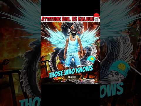 Attitude Girl VS Kaluuu 💀 Wait For Last Reply 🗿🫡 #funny#freefire#freefireshorts