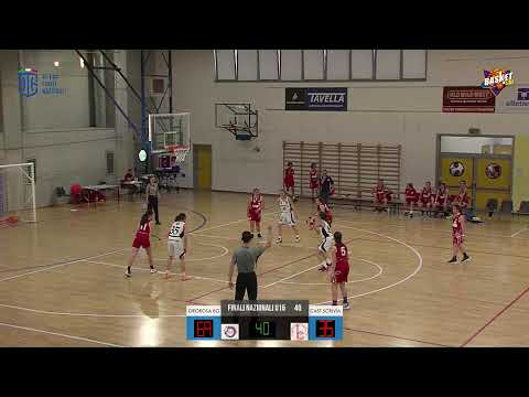 Finale Nazionale U15 F - OROROSA BASKET BERGAMO VS AUTOSPED CASTELNUOVO SCRIVIA