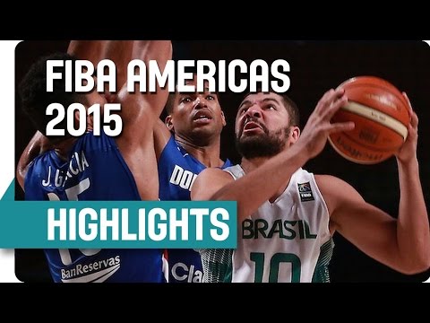 Brazil v Dominican Republic - Game Highlights - Group A - 2015 FIBA Americas Championship