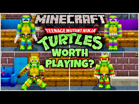 Is It Good? Minecraft Teenage Mutant Ninja Turtles DLC
