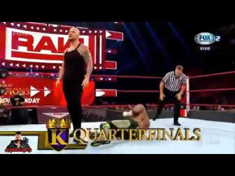 RAW/Baron Corbin vs Cedric Alexander KING OF THE RING  02_09_19/RAW En Español 2 de septiembre 2019