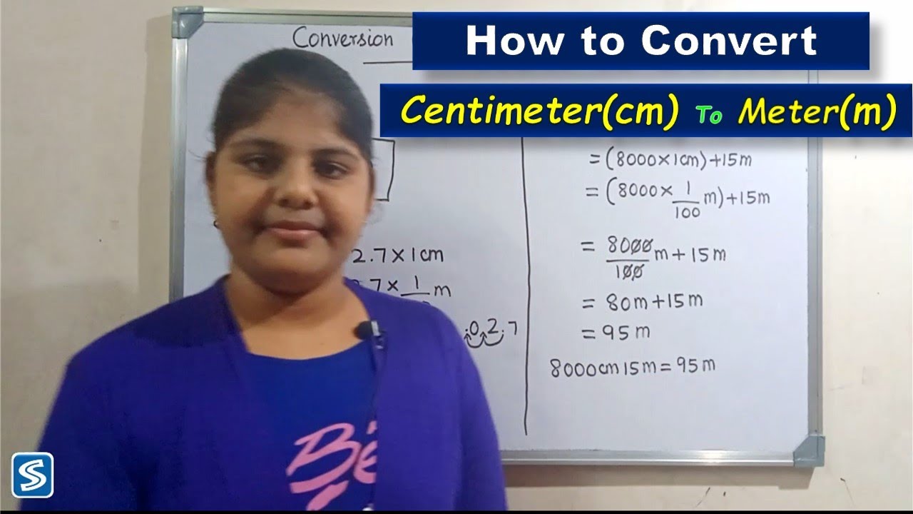 How To Convert Centimeter To Meter | Conversion of Centimeter To Meter | How To Convert cm to m
