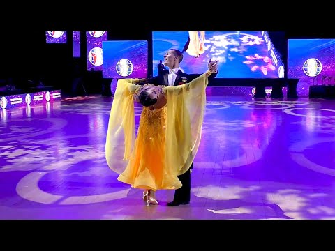 Медленный вальс. Илья Демин и Мария Смирнова (Москва). IDSU Grand Prix Взрослые, St. (18.02.2024)