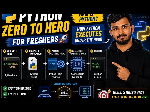 What is Python? 🐍 | How Python Executes Under The Hood 🔥
