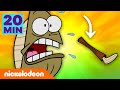 SpongeBob | Mijn been! 20 min non-stop plezier met Fred! | Nickelodeon Nederlands