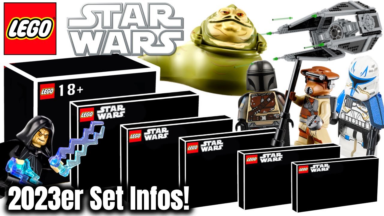 Jabba, The Mandalorian, Clone Trooper und mehr! | LEGO Star Wars 2023 Set Infos UPDATE!