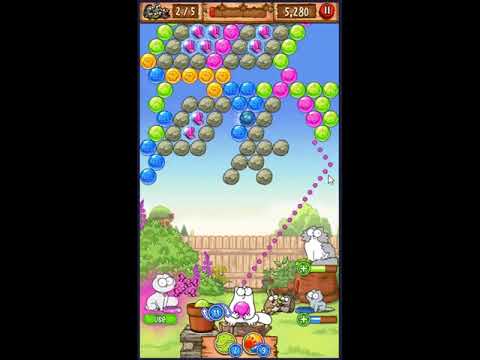 Simon's Cat Pop Time Level 227 - NO BOOSTERS 😺 | SKILLGAMING ✔️