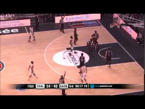 Elan Chalon - Gaziantep - Le meneur turc perd ses genoux face à John Roberson