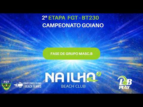 2ª ETAPA CAMPEONATO GOIANO - FASE DE GRUPO MASC.B