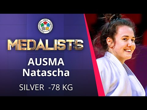 AUSMA Natascha Silver medal Judo Kazan Grand Slam 2021